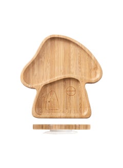 Cute Cartoon Kids Sectioned Dinner PlateMushroom Plate marble color Mushroom Plate marble color