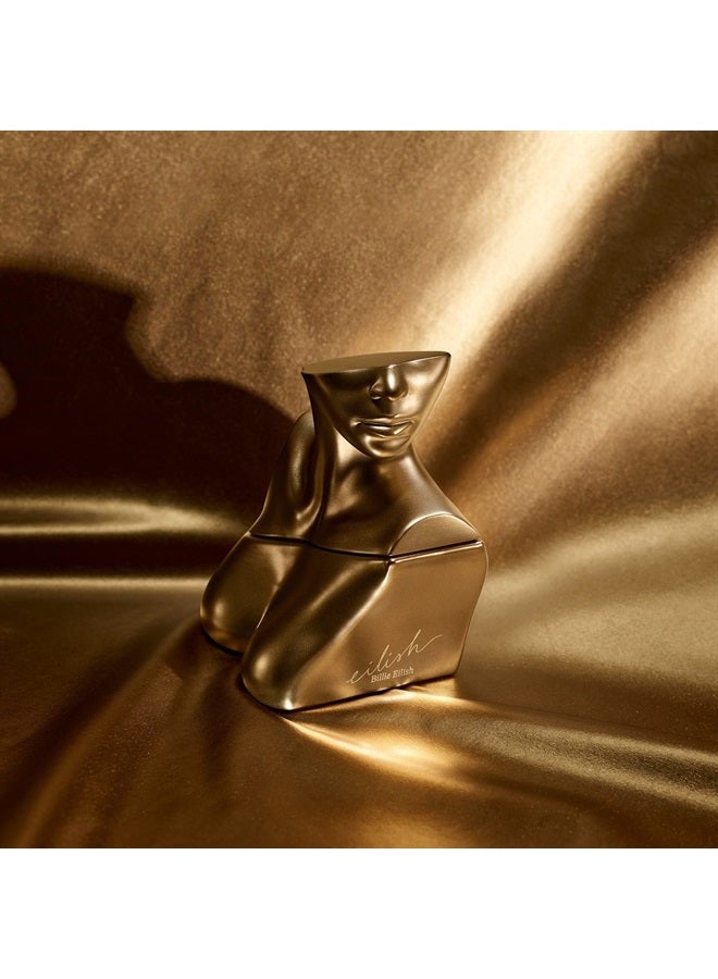 Billie Eilish عطر إيلش أو دو بارفان بخاخ للنساء، نوتات من بتلات السكر، الفانيليا والمسك 3.4 أونصة سائلة (متعدد الألوان)