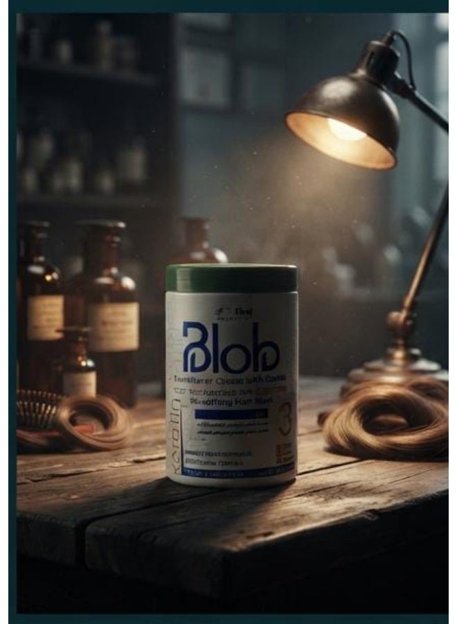Blob Conditioner Cream With Keratin & protein1000 Ml (The packaging may vary) - Image 4