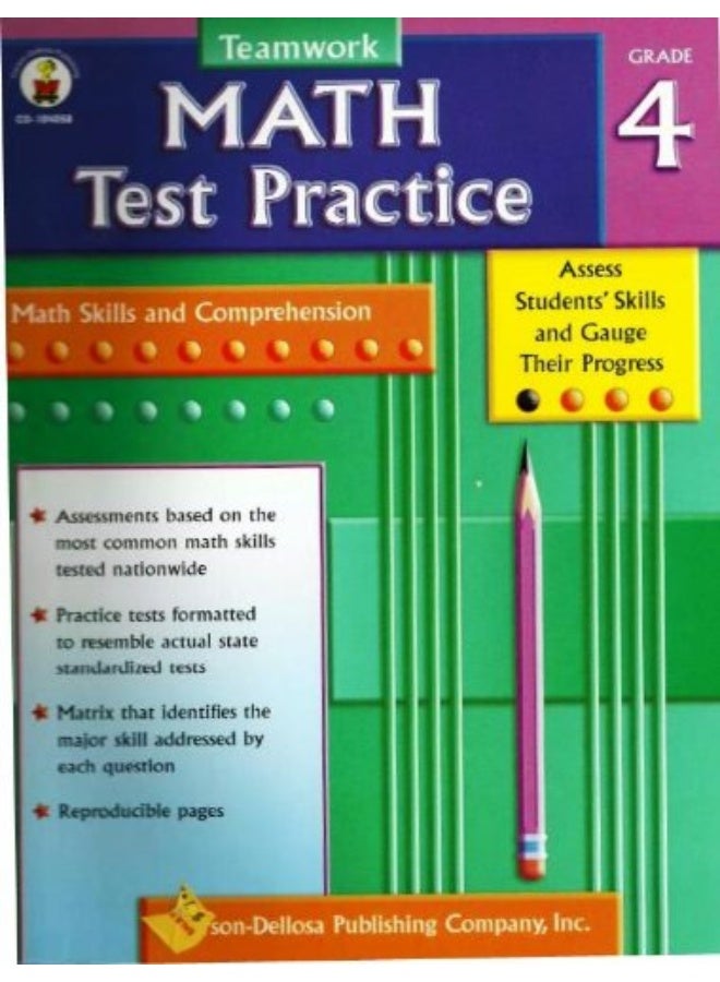 TEAM WORK TEST PRACTICE MATH 4 