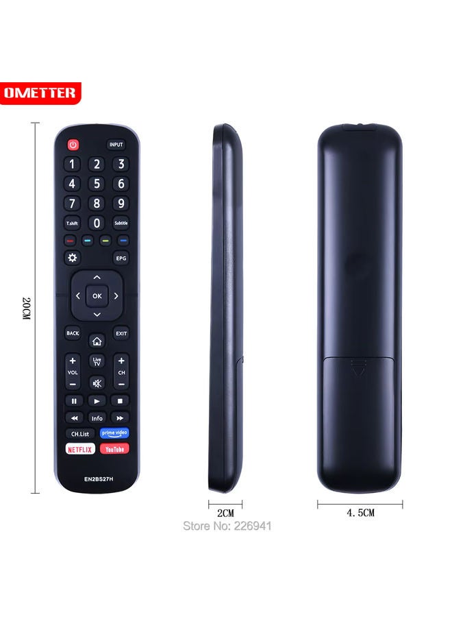 OMETTER Suitable for smart Hisense TV wireless remote control EN2BS27H 50R5 55R5 65R5 LED - Image 4