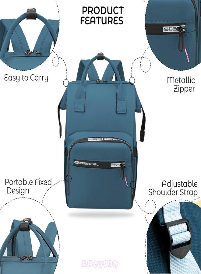 BEMBIKA Diaper Bags for Mom and Dad Kids Diaper Bags for Travel Backpack for Multi-Function Waterproof and Large Capacity-(Sapphire) - Image 3