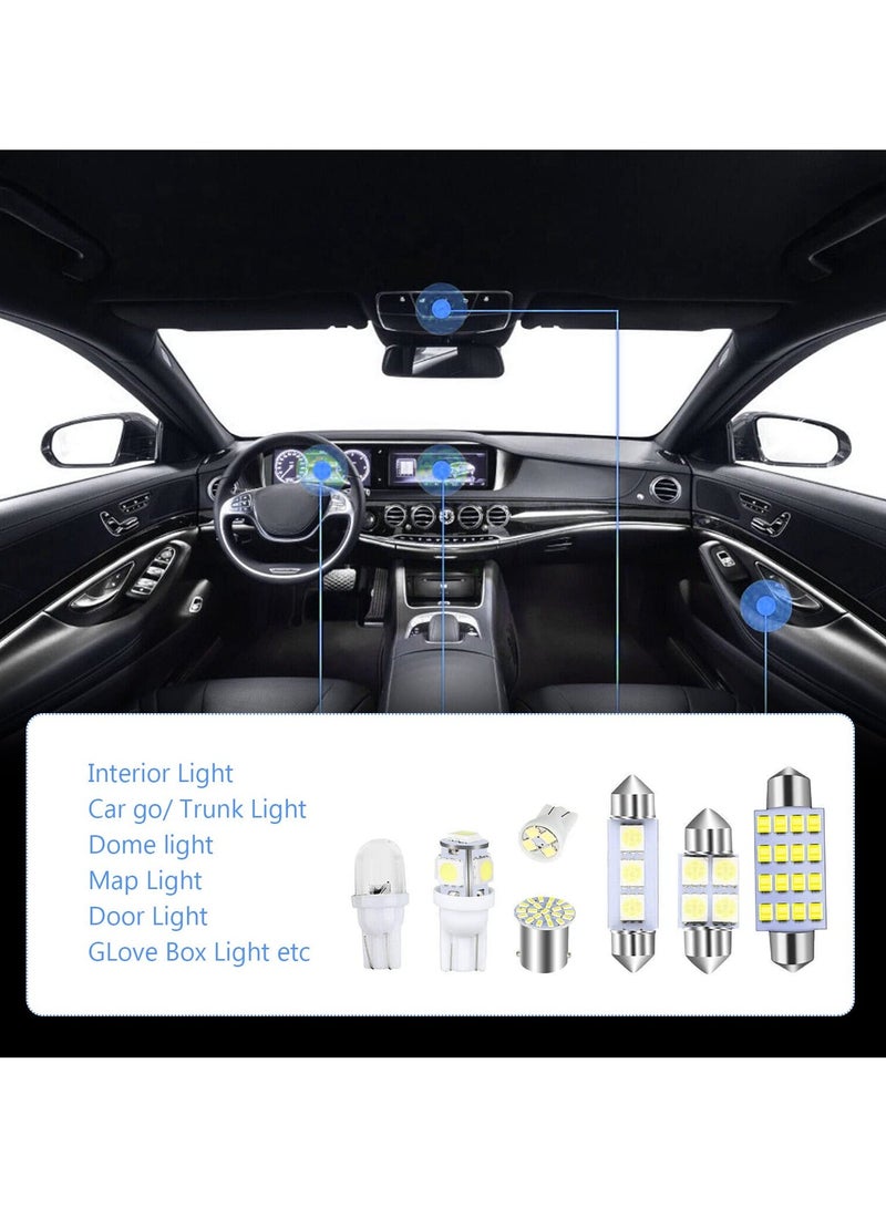 Loquat LED Car Bulb Kit, 42 PCS T10, 31mm, 36mm, 41mm, 1157 LED Bulbs, Perfect Replacement for Dome, Map, Door, Courtesy and License Plate Lights - Image 4