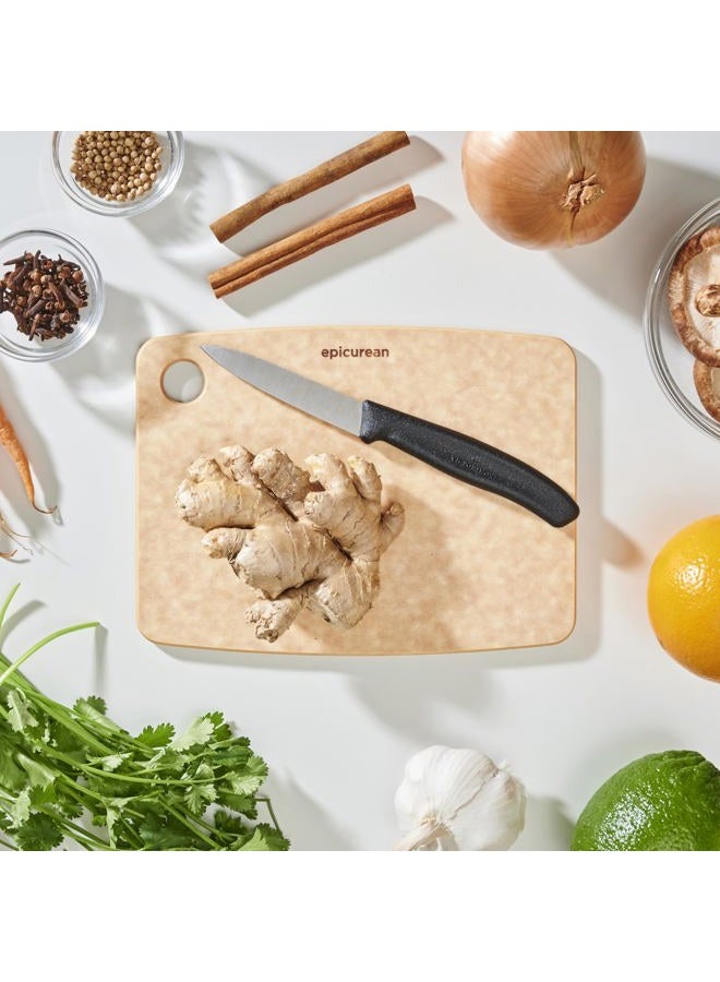 Epicurean Kitchen Series Cutting Board, 8-Inch × 6-Inch, Natural - Image 3