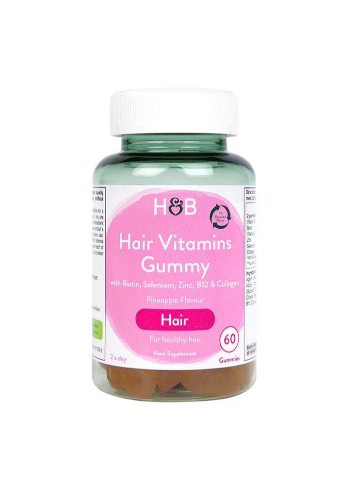 H&B Holland & Barrett Hair 60 Gummies