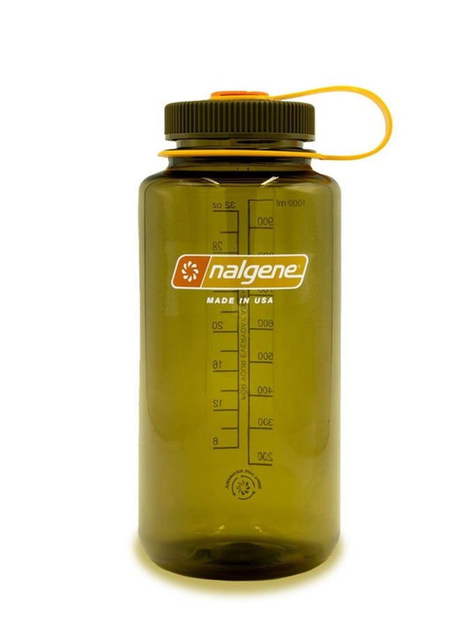 Nalgene 32oz Wide Mouth Olive Sustain - Image 1