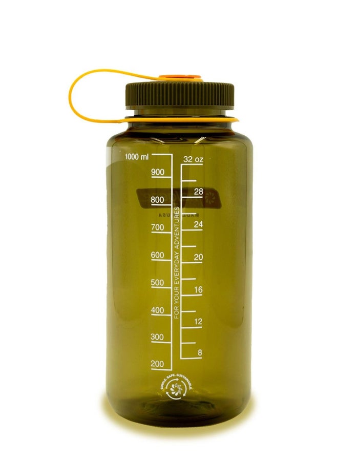Nalgene 32oz Wide Mouth Olive Sustain - Image 2