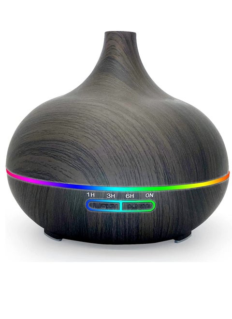 Essential Oil Diffuser 550ml Oil Diffuser with 4 Timer Aromatherapy Diffuser with Auto Shut off Function Cool Mist Humidifier BPA Free for Bedroom Home