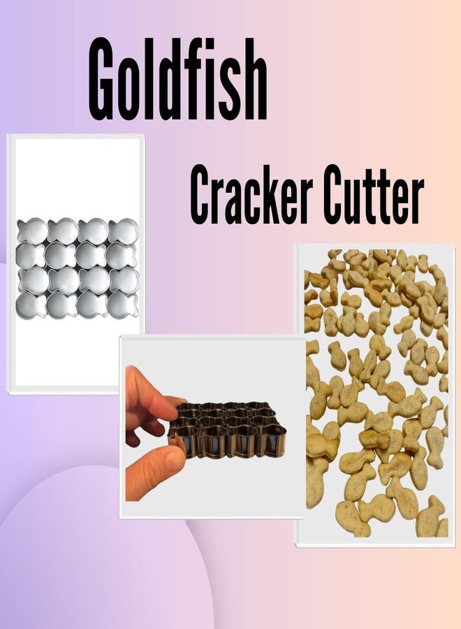 ROYALTY ESSENTIALS Mini Tiny Goldfish Fish Cracker Cookie Cutter Mold Baked Shaped Maker for Kids Mini Gluten Free DIY 1 inch (Goldfish) (Goldfish) - Image 4
