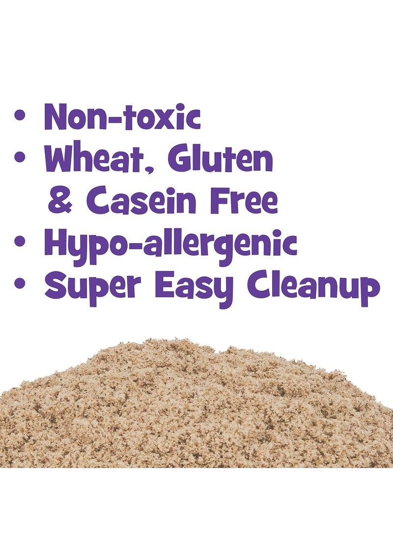 Kinetic Sand Kinetic Sand, The Original Moldable Sensory Play Sand, Brown, 2 lb. Resealable Bag, Ages 3+  - Image 5