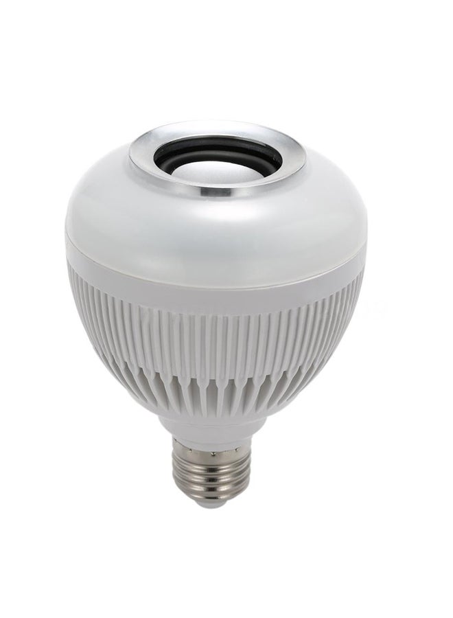 NIBEMINENT Wireless Bluetooth LED Music Light Bulb White 13x10x5.5centimeter - Image 1
