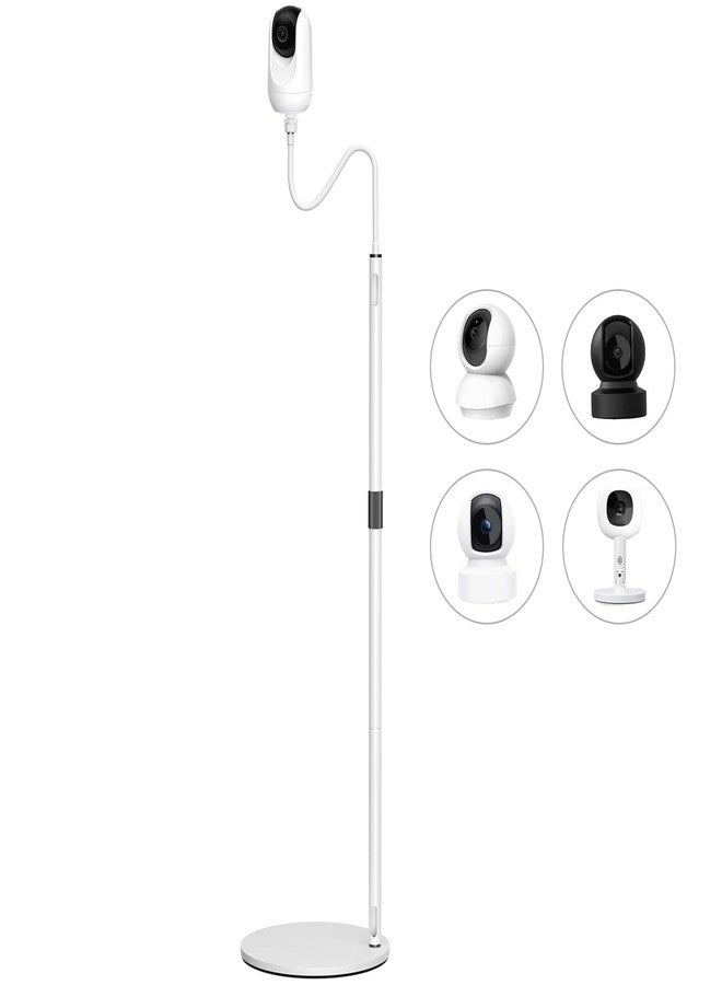 Derebir Stable Baby Monitor Floor Stand Holder Mount for Momcozy BM01/BM03/BM04, TP-Link Tapo C200/C210/C220, Kasa Camera EC70/EC71/KC410S, Nanit Pro & Flex Stand and Cameras with 1/4 Thread Hole - Image 1