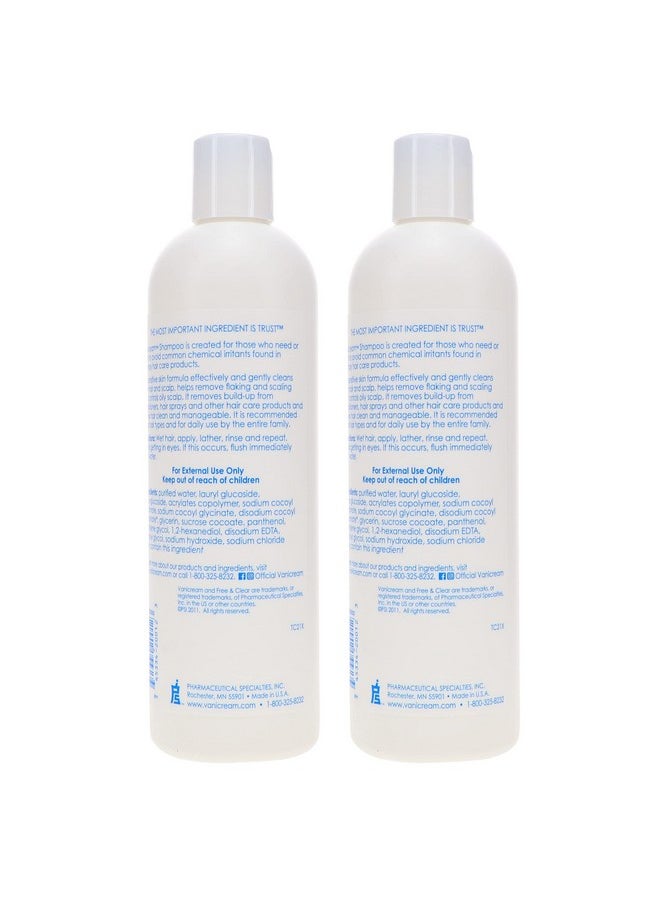Vanicream Shampoo For Sensitive Skin 12 Oz. (Pack Of 2)  - Image 4
