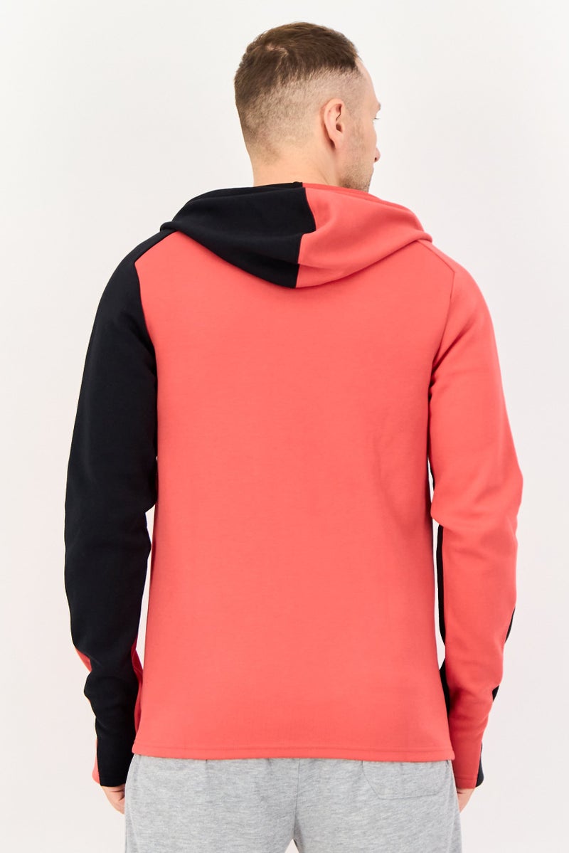 Reebok هودي كامل بسحاب مزدوج اللون للرجال، متعدد الألوان - Image 2