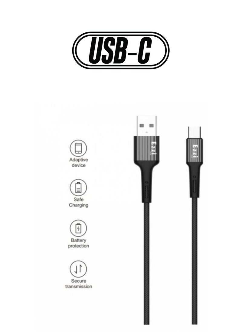 BRANDTECH Brandtech USB Type-C Cable 1m Black 
