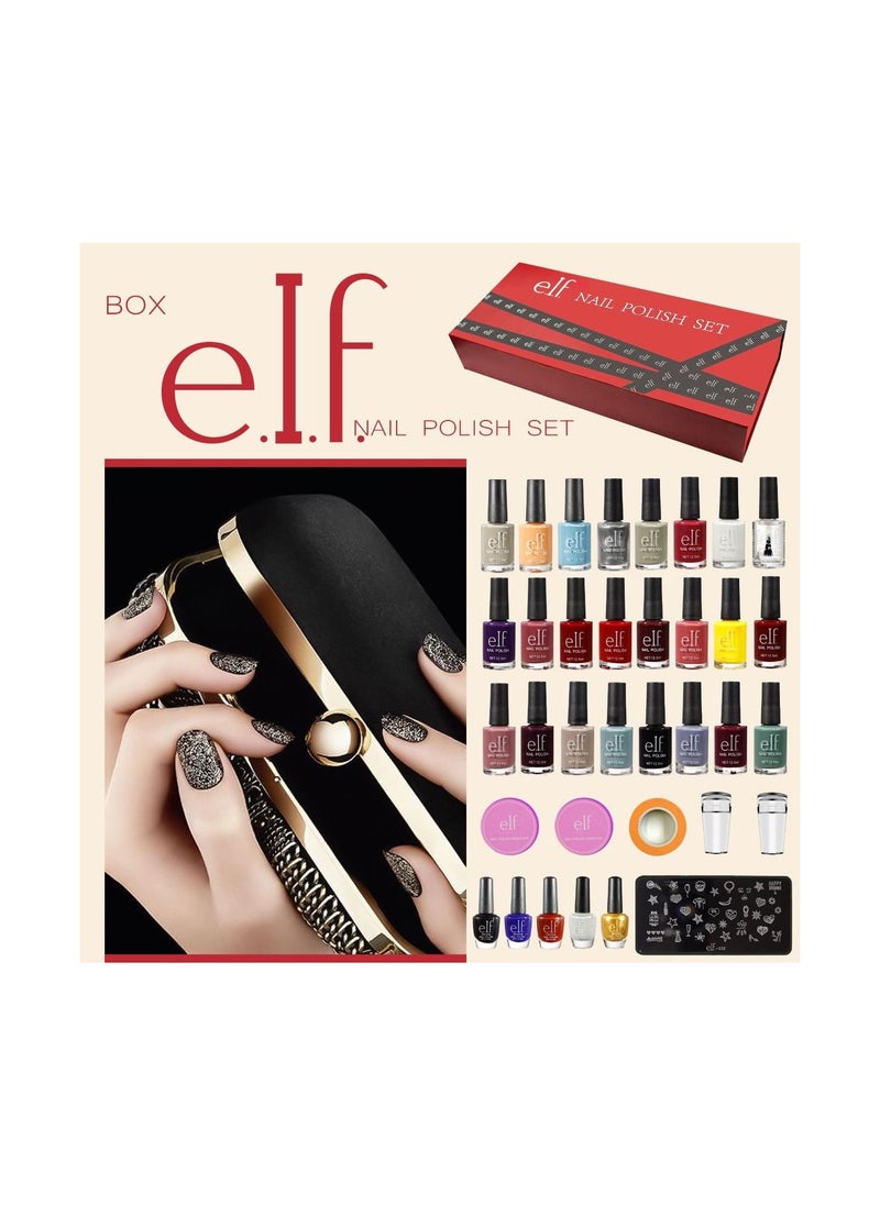 elf - A Comprehensive Range of elf Nail Polish With Stamps - Image 1