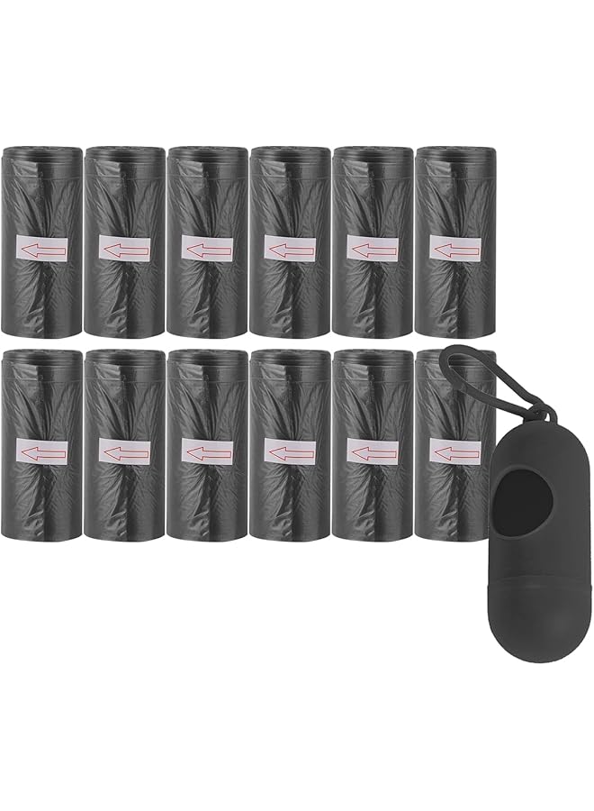 A TO Z Scented Bag Pack Of 12/180 Bags With Dispenser Black - Image 1