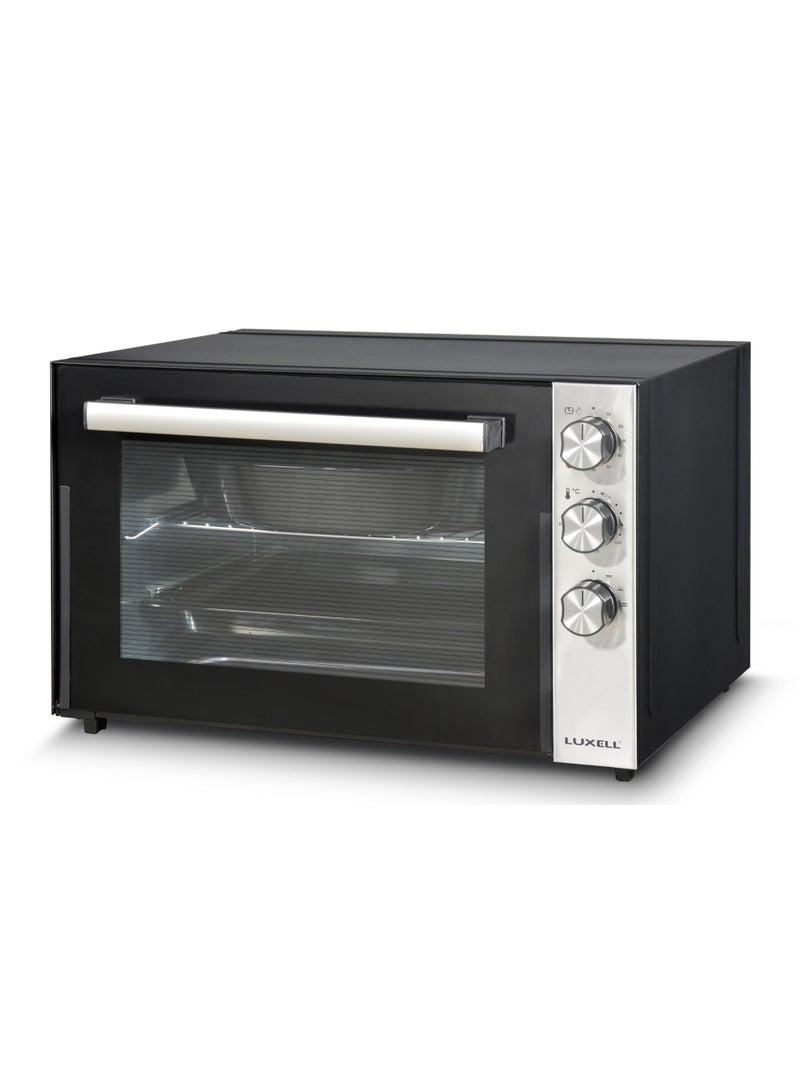 Kumtel Electric Oven, 70 Liters, 2500 Watt, LX-9320 - Black Silver