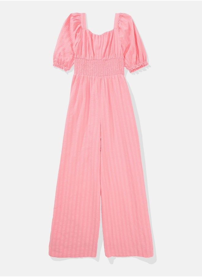 American Eagle - AE Sweetheart Wide-Leg Jumpsuit - Image 1