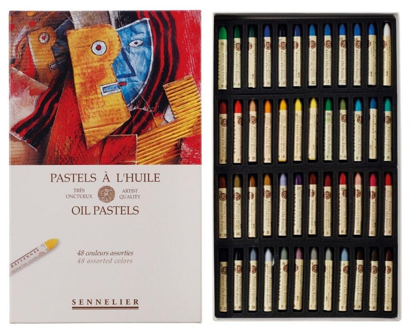SENNELIER Oil Pastel Assorted Set Of 48 - Image 1