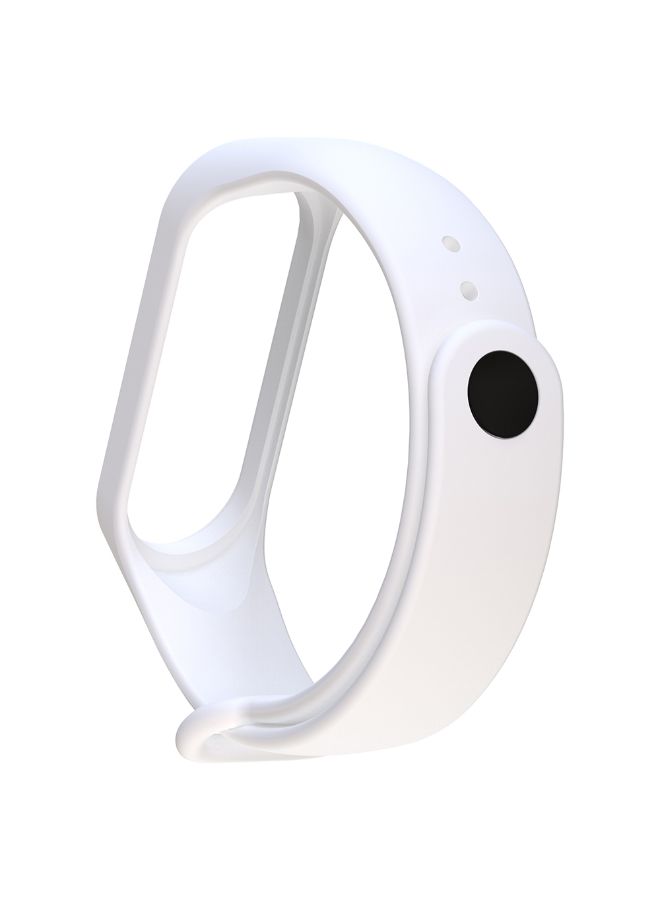 Replacement Watch Band For Xiaomi Mi Band 4 White - Image 2
