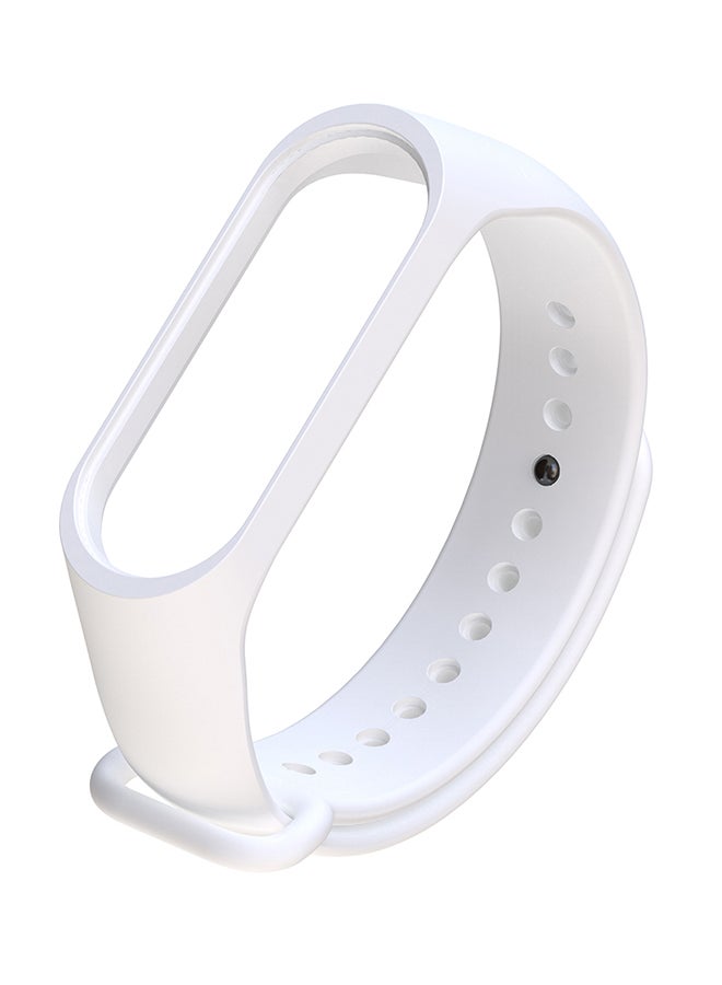 Replacement Watch Band For Xiaomi Mi Band 4 White - Image 1