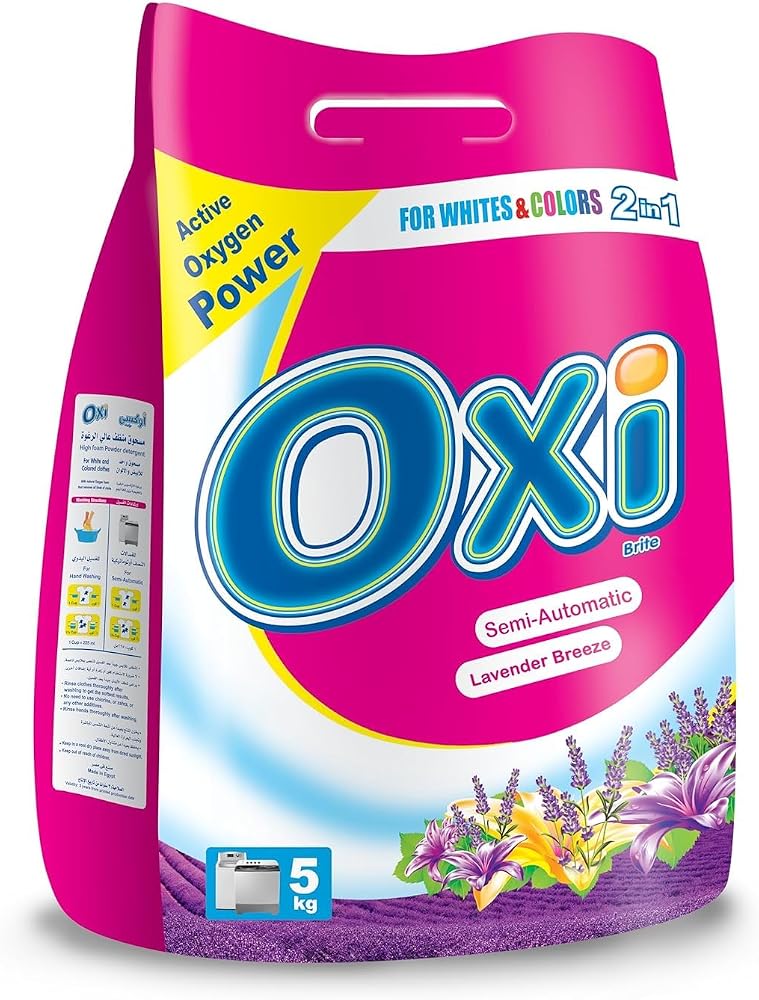 Oxi Lavender Breeze Semi-Automatic Powder Laundry Detergent 5 kg