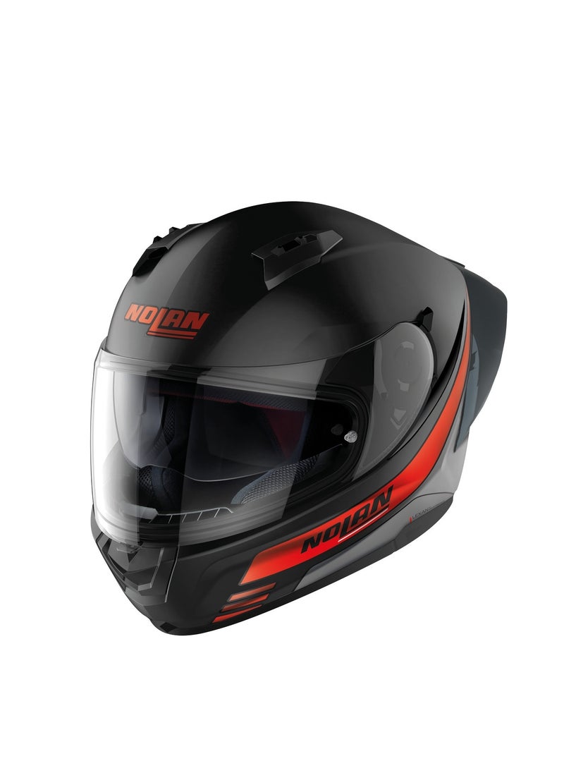 Nolan - N60-6 SPORT OUTSET FLAT BLACK (RED) - Image 1