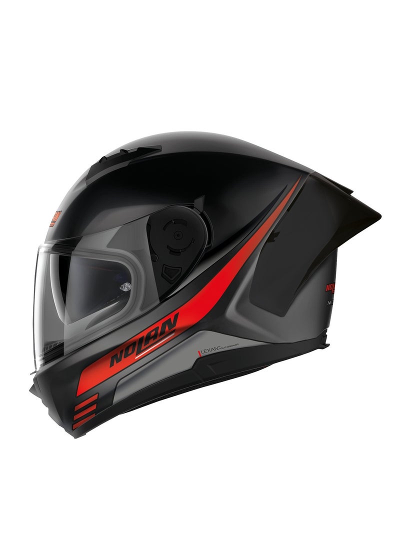 Nolan - N60-6 SPORT OUTSET FLAT BLACK (RED) - Image 1