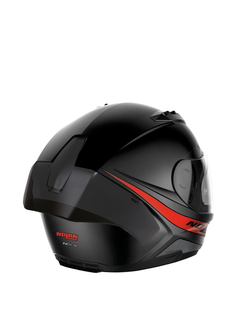Nolan - N60-6 SPORT OUTSET FLAT BLACK (RED) - Image 1