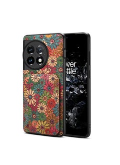For OnePlus Ace 2 Pro Dual Card Slot Holder Phone Case(Spring Green)