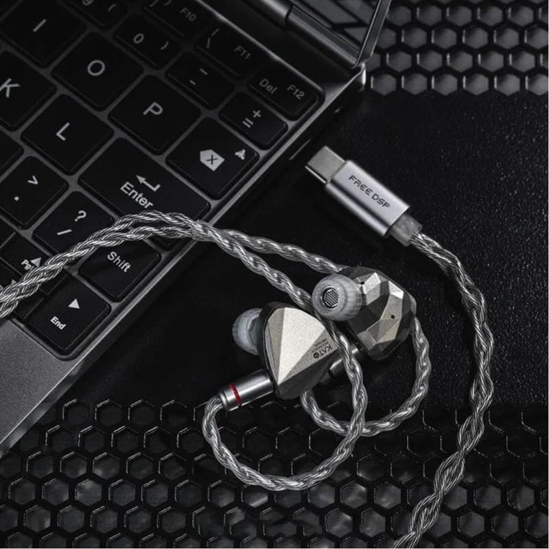Moondrop Free DSP USB-C Earphone Upgrade Cable Fully Balanced Audio Output DSP Cable - Image 5