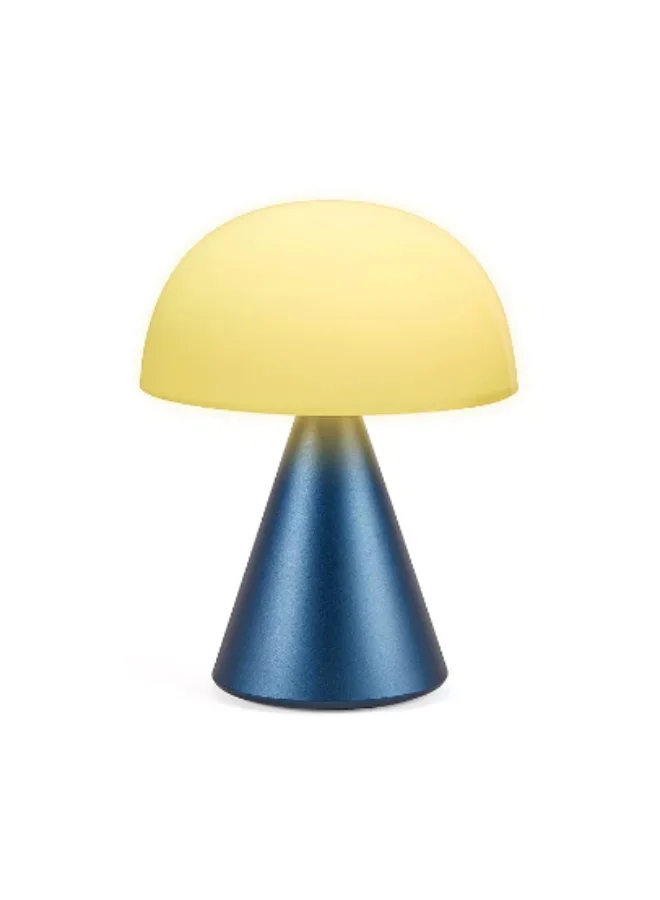 LEXON Mina L Mushroom 9 LED Color Table Lamp For Bedrooms, Living Room & Office - Cordless & Rechargeable