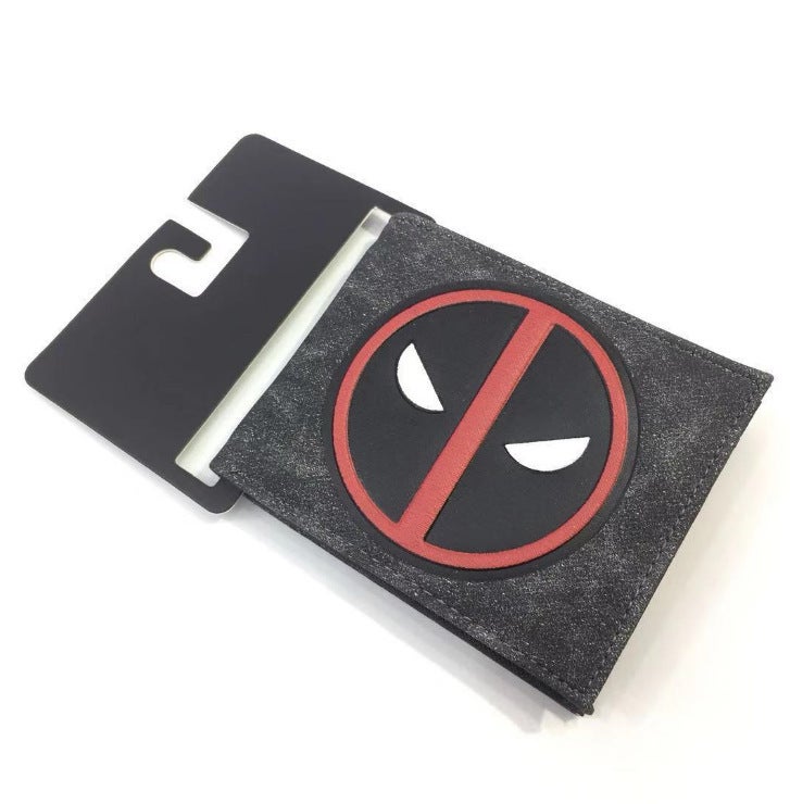 Deadpool Short Wallet Marvel Surrounding Avengers Super Hero Pu Coin Purse - Image 3