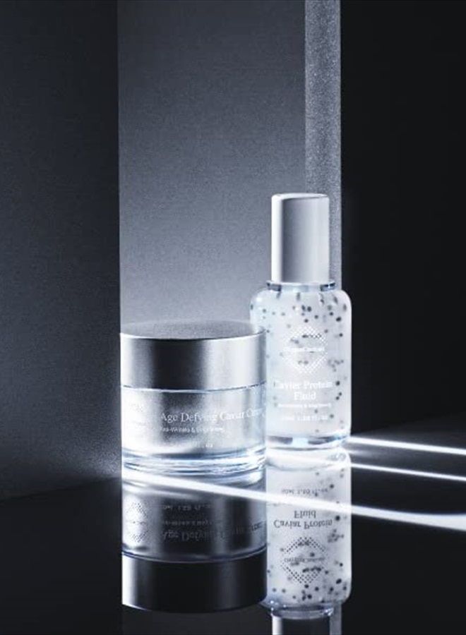 OxygenCeuticals The Best Anti aging kit for Men and Women, Age Defying Caviar Cream and Serum for Face and Neck - Anti Aging Wrinkle Repair Skin Renewal by OxygenCeuticals - Image 4