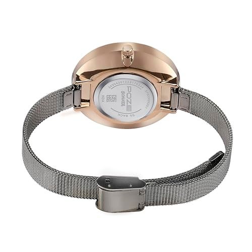 Sonata Poze Quartz Analog Multicoloured Dial Mesh Strap Watch for Women-SP80069KM01W - Image 3