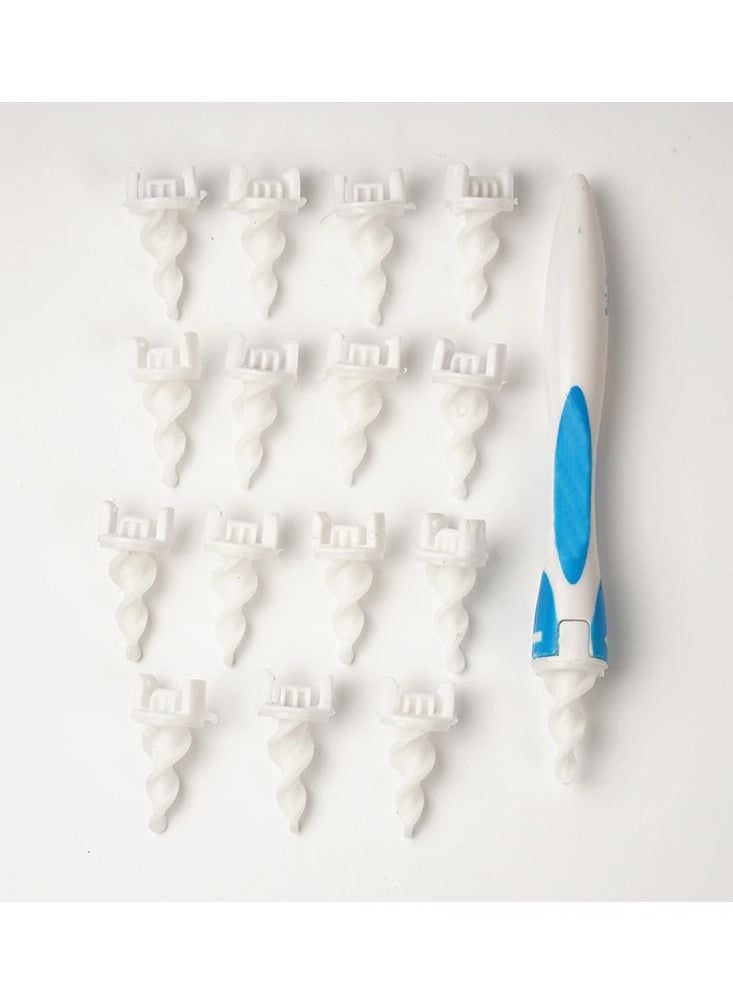 Smart Swab - Smart Ear Wiper with Soft Screw Cleaner Prevents Ear Care Kit with 16 Replacement Ear Cleaners - Image 1