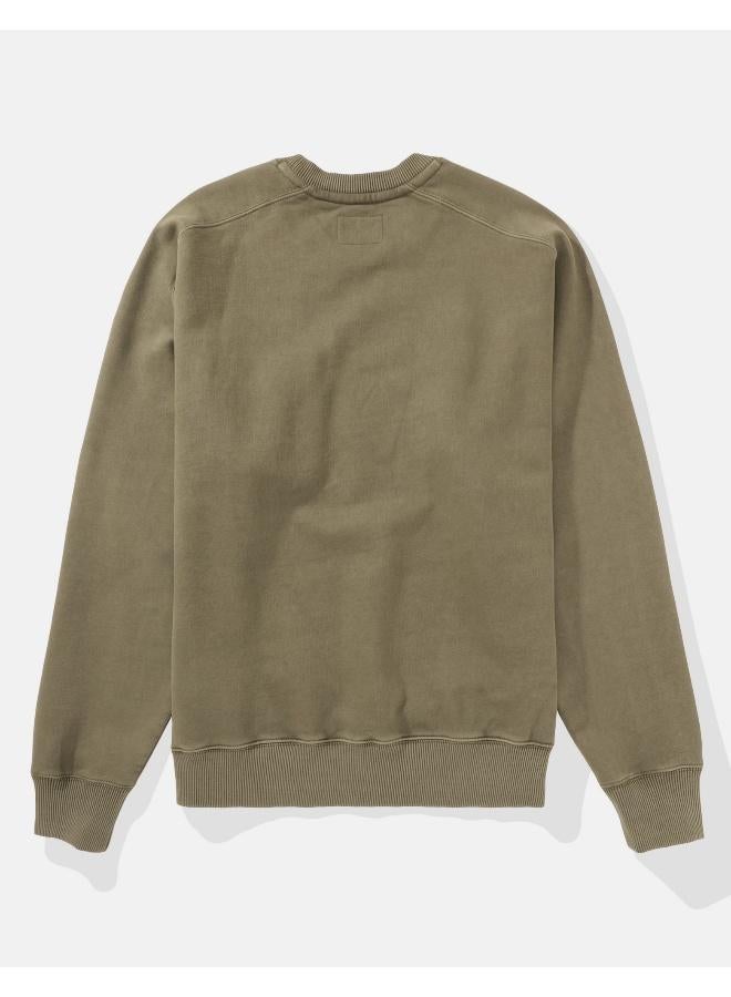 American Eagle AE Utility Crew Neck Sweatshirt  - Image 2