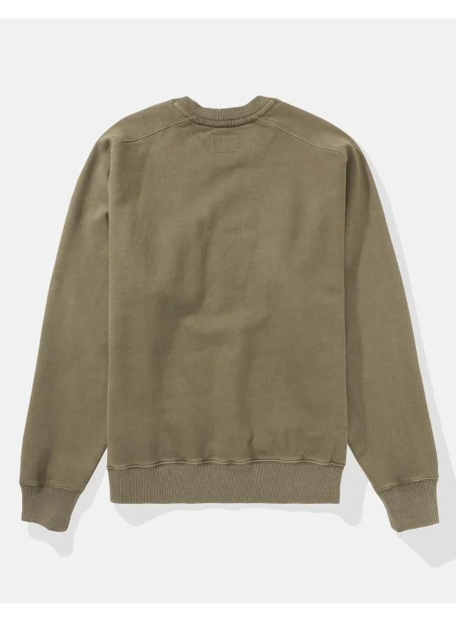 American Eagle AE Utility Crew Neck Sweatshirt