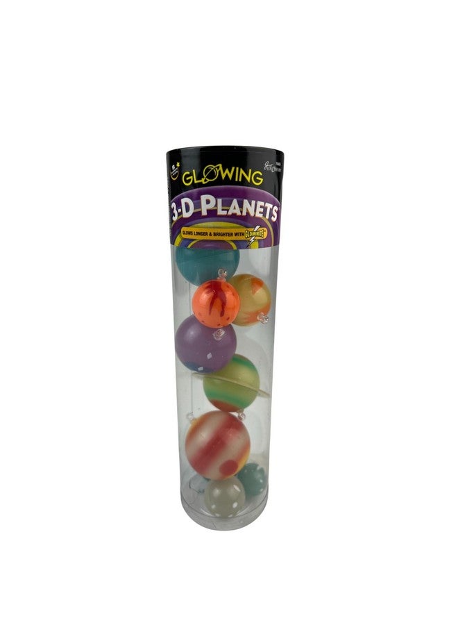 University Games Great Explorations, 3D Glow in the Dark Planets in a Tube, Ages 5 and Up - Image 3