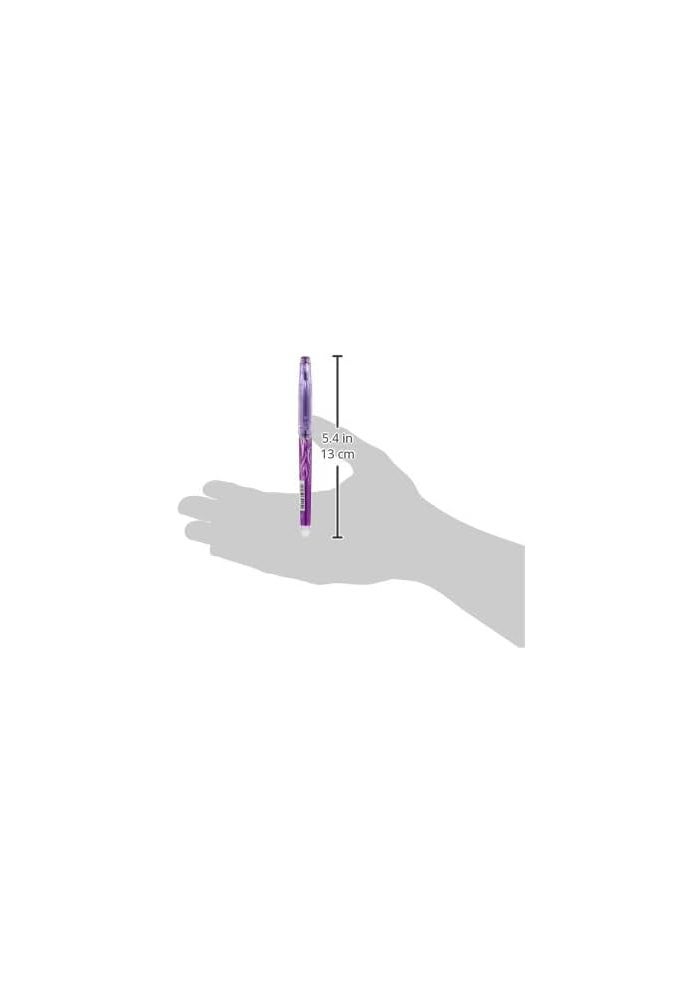 Pilot Frixion Erasable Needle Point Pen, 0.5 mm Tip Size, Violet - Image 4