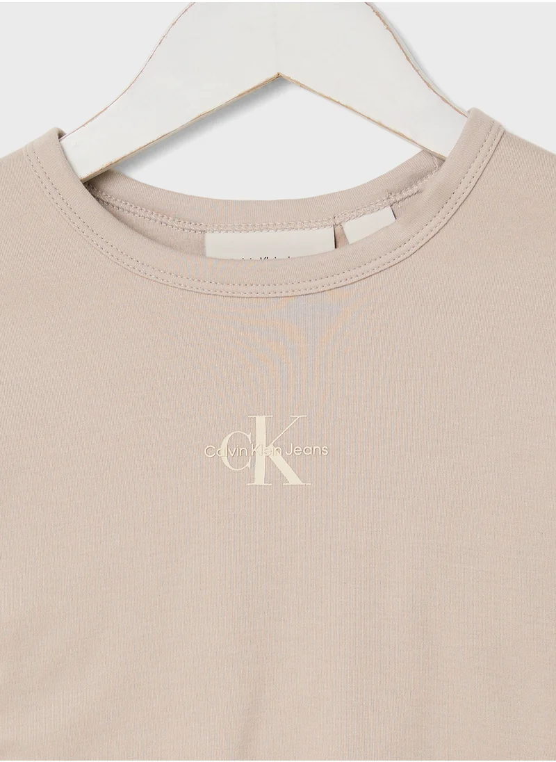 Calvin Klein Jeans Youth Logo T-Shirt & Skirt