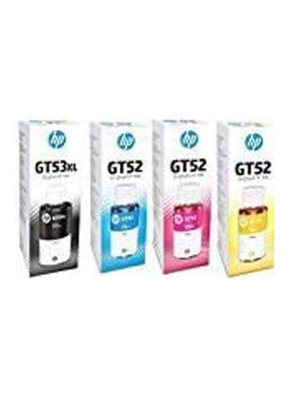 مجموعة زجاجات حبر GT52 بإجمالي 4 قطع متعدد الألوان - view 2