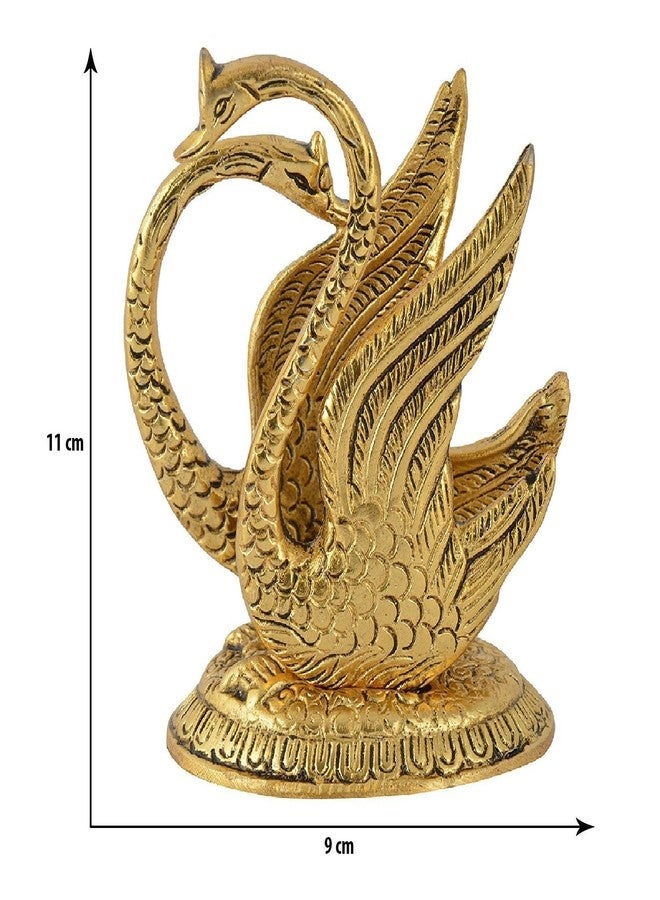 Craftam Oxidized Metal Swan Napkin Holder, Golden Duck Shape Tissue Paper Stand for Dining Table Decor, Decorative Metal Serviette Holder for Home, Hotel & Restaurant (10 x 7 x 11 cm) - Image 5