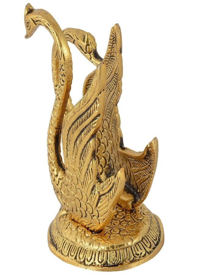 Craftam Oxidized Metal Swan Napkin Holder, Golden Duck Shape Tissue Paper Stand for Dining Table Decor, Decorative Metal Serviette Holder for Home, Hotel & Restaurant (10 x 7 x 11 cm) - Image 3