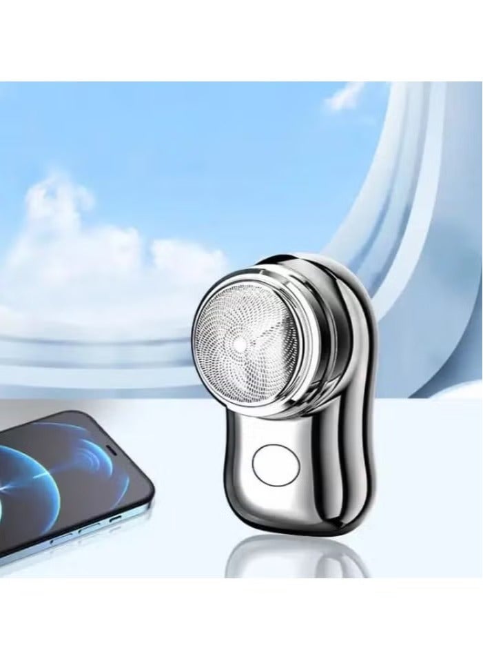 Mini Electric Shaver Travel Smart Facial Trimmer with Single Blade Waterproof for Face Body Bikini - Image 4