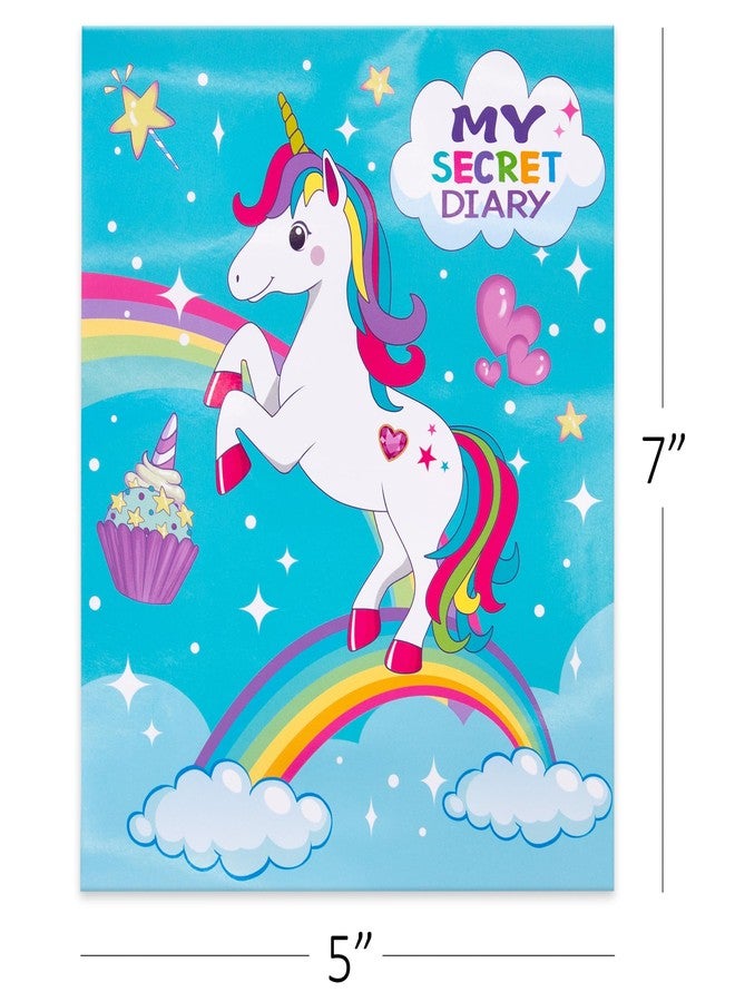 ArtCreativity Invisible Ink Pen & Notepad Kit - 24 Sets of Unicorn Party Favor Kits - 24 UV Light Pens and 24 Secret Diary Notebooks - Spy Pen Unicorn Birthday Party Supplies - Kids Stationery Sets - Image 4