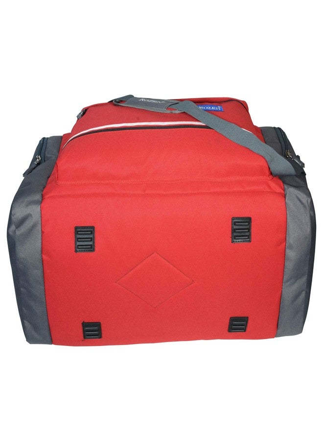 ROZEN Polyester 12 Cms Travel Duffle(ROZ-701_ RED) - Image 5