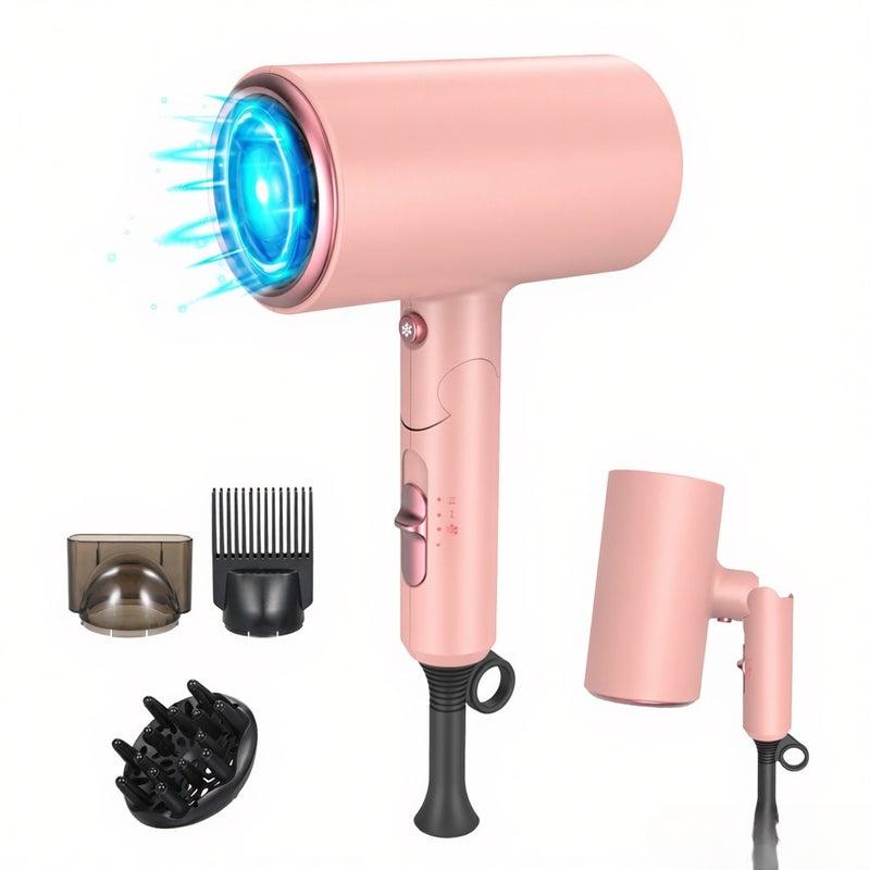 2000W Hair Dryer Large Wind Quickly Drying Hydrate Hair Household Hotel Hair Salon - Image 1