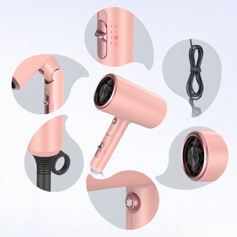2000W Hair Dryer Large Wind Quickly Drying Hydrate Hair Household Hotel Hair Salon - Image 5